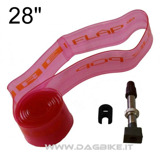 RED REWIND Kit Conversione Tubeless per Cerchi Corsa - cross - gravel 28" Larghezza 18 mm